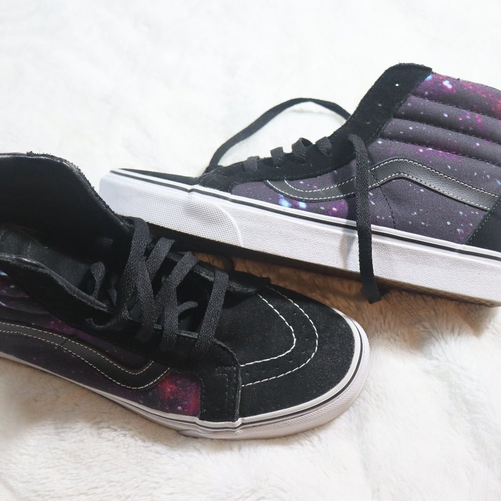 BNWOT Vans galaxy high tops